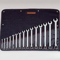Wright Tool 915 15 Pc 12 Pt Polish SAE Combinationination Wrench Set
