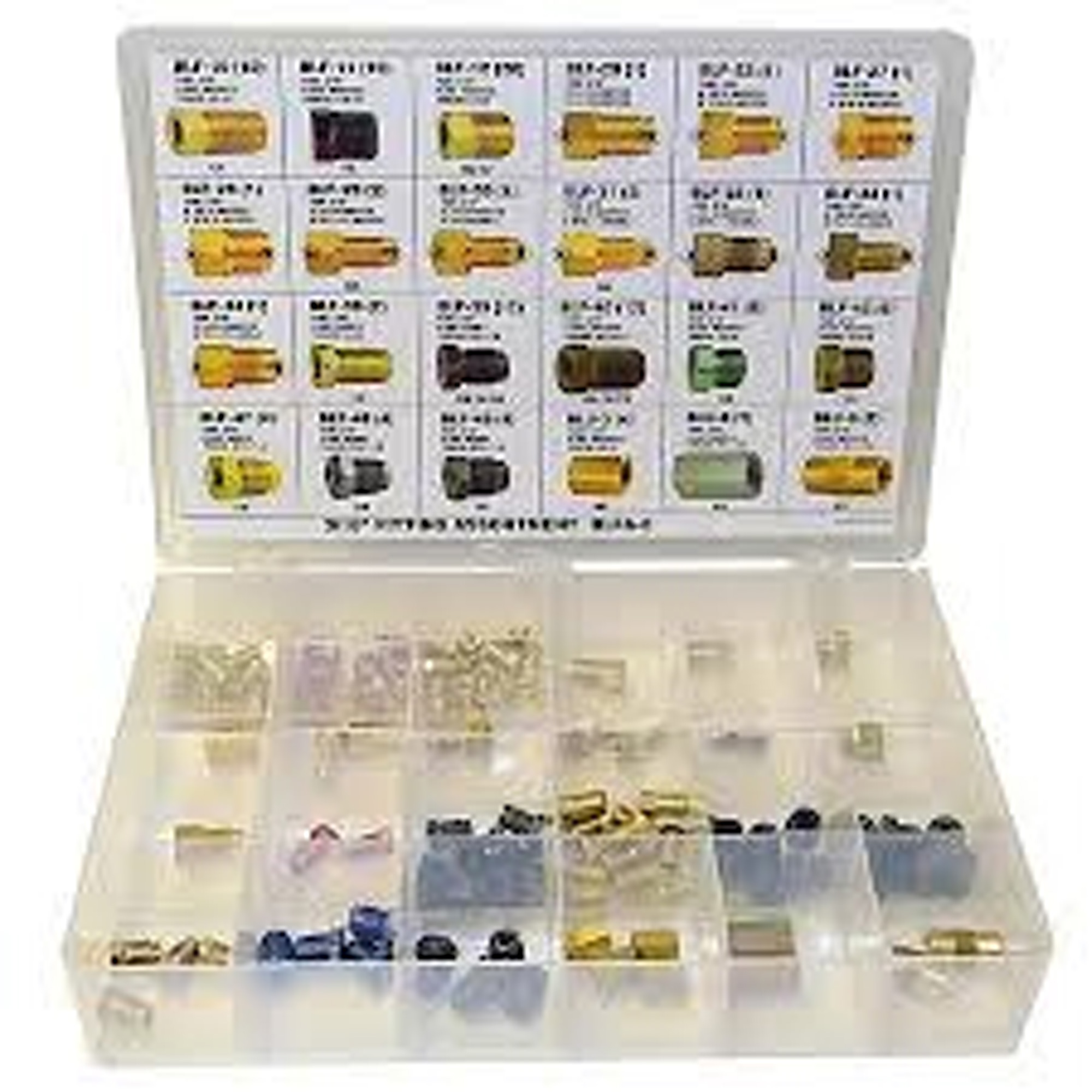 AGS BLFA8 3/16 Inch Brake Line Fitting Assortment 110 Piece ToolDiscounter