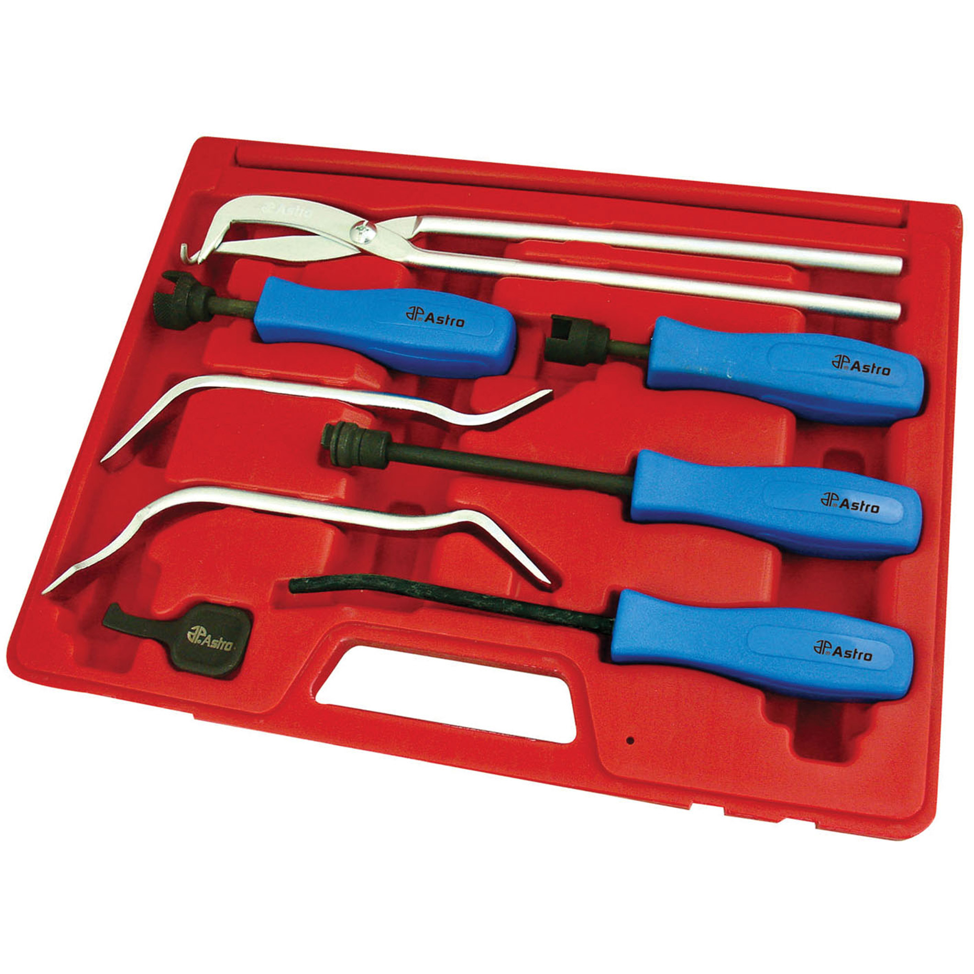 Astro Pneumatic 7848 Brake Tool Set, Professional, 8 Piece ToolDiscounter