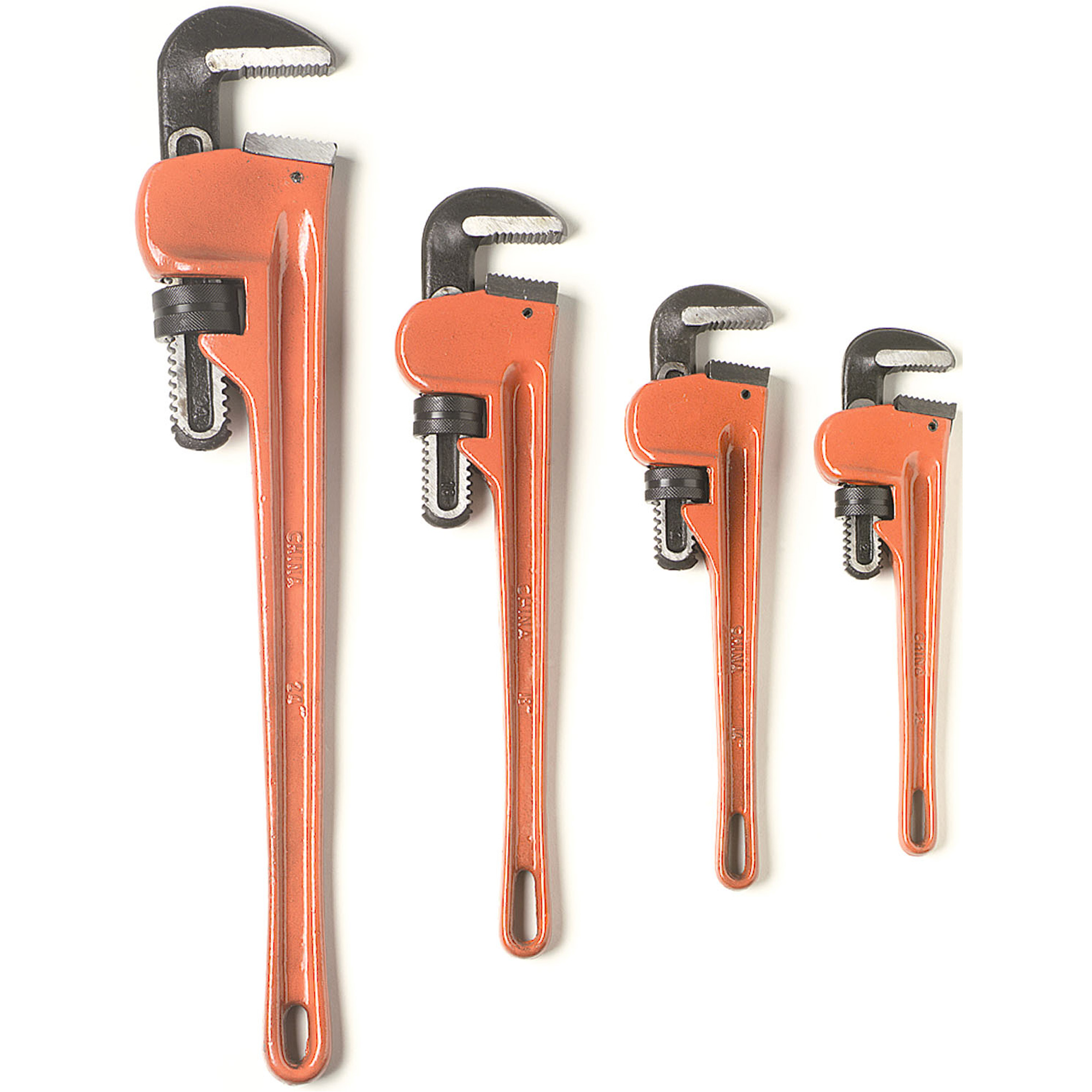 ATD 625 4 Pc. HeavyDuty Pipe Wrench Set ToolDiscounter