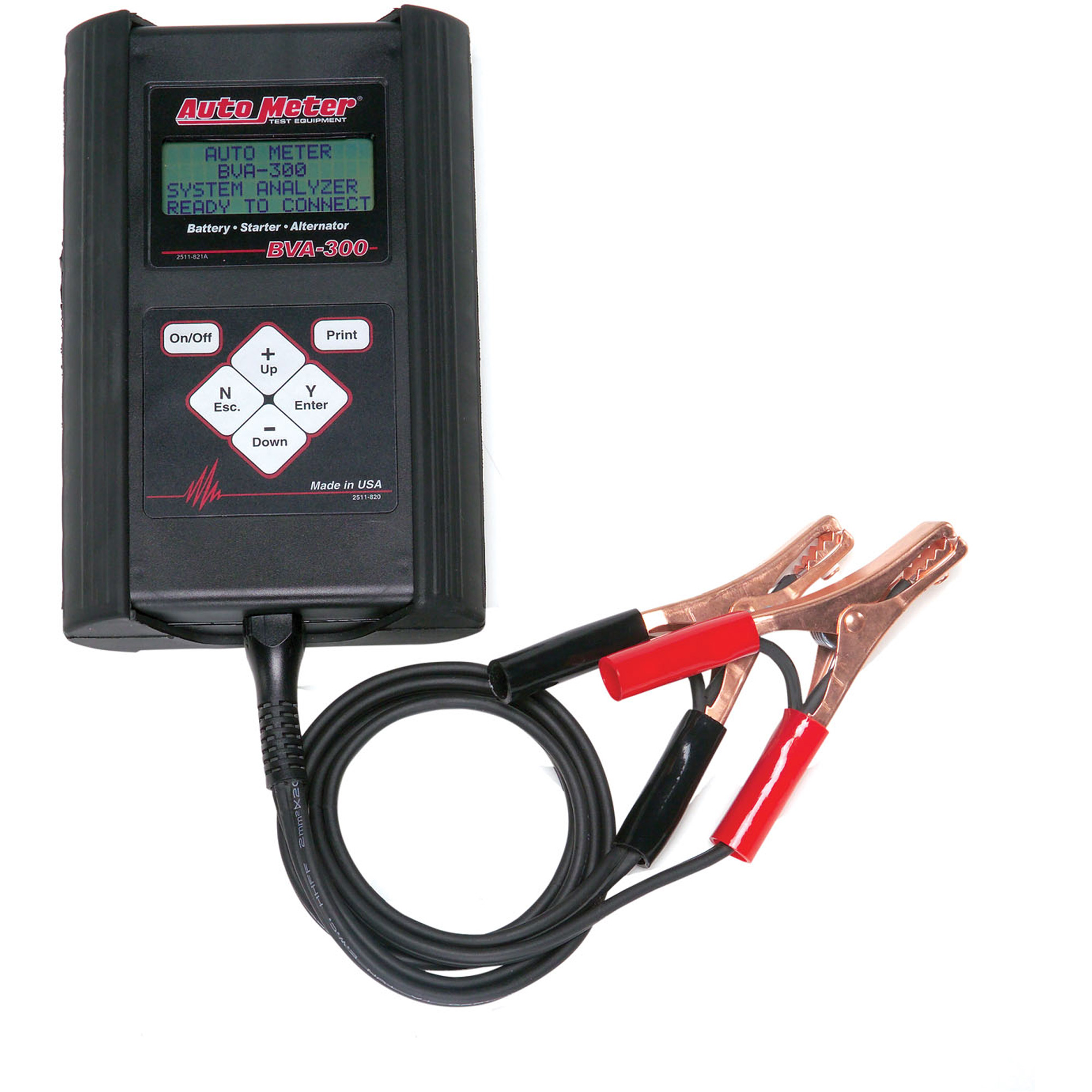 AutoMeter BVA300 40 Amp Battery & Charging System Analyzer