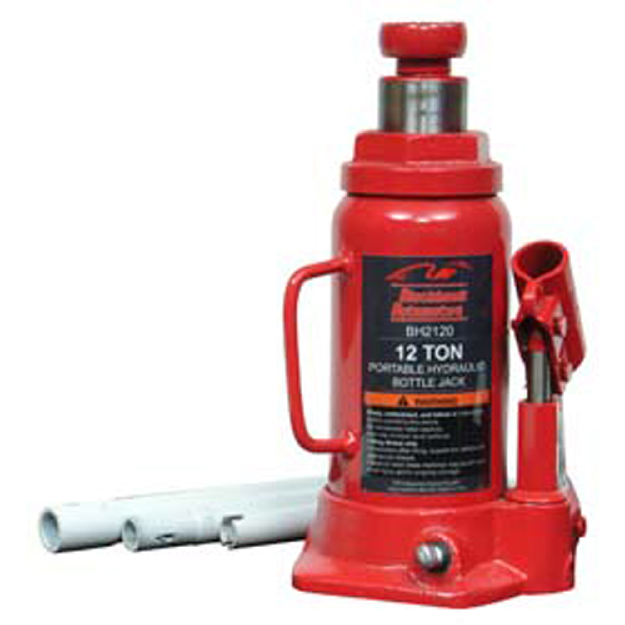 Blackhawk BH2120B 12 Ton Hydraulic Side Pump Bottle Jack ToolDiscounter