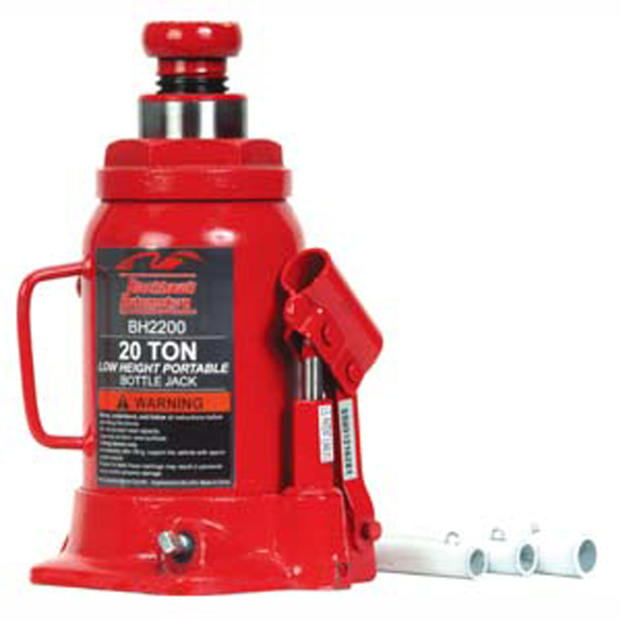 Blackhawk BH2200B 20 Ton Hydraulic Side Pump Bottle Jack ToolDiscounter