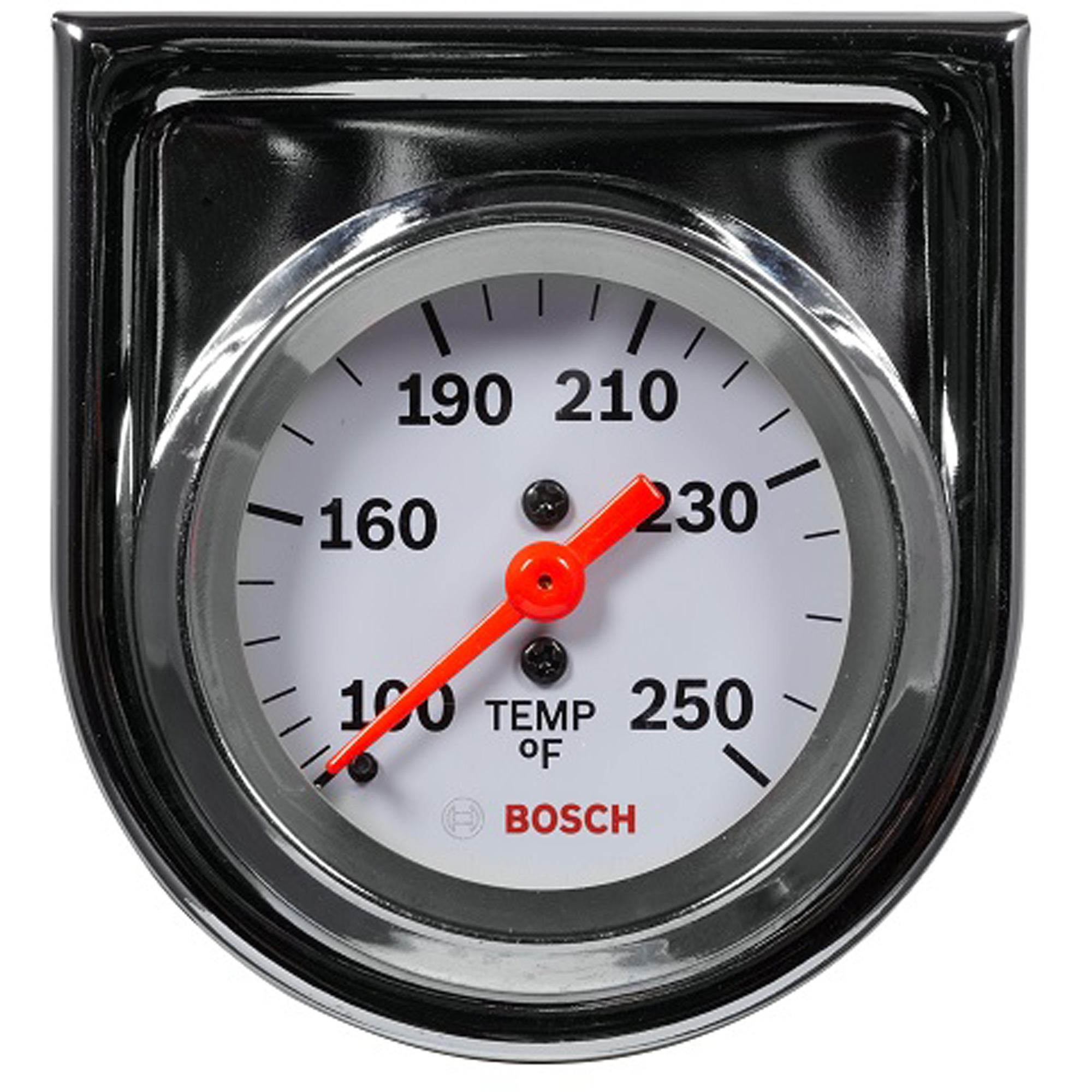 Sunpro CP8207 Water/ Oil Temp Gauge Mechanical White Styleline