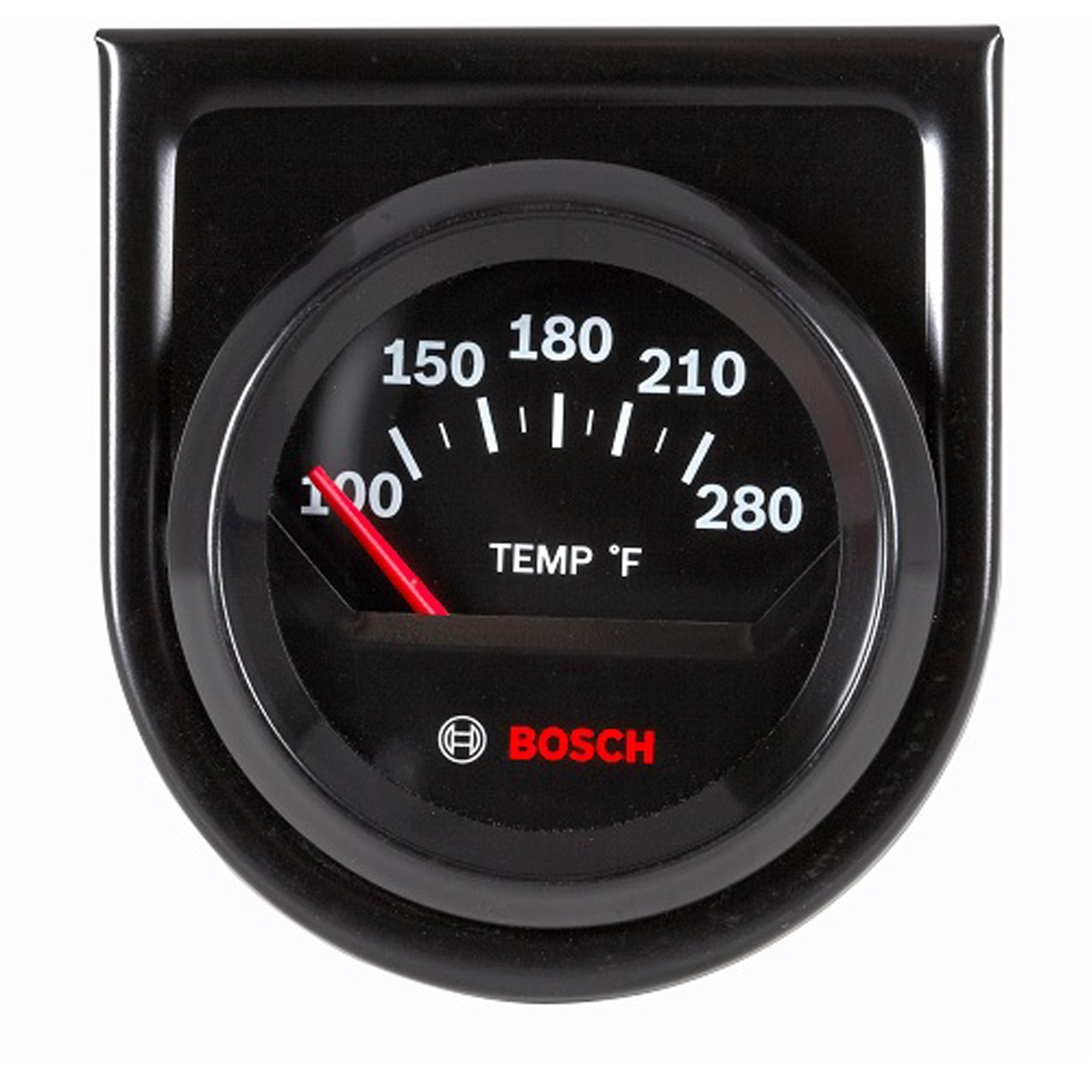 Sunpro CP8211 Gauge,Water / Oil Temperature, Electric, Black