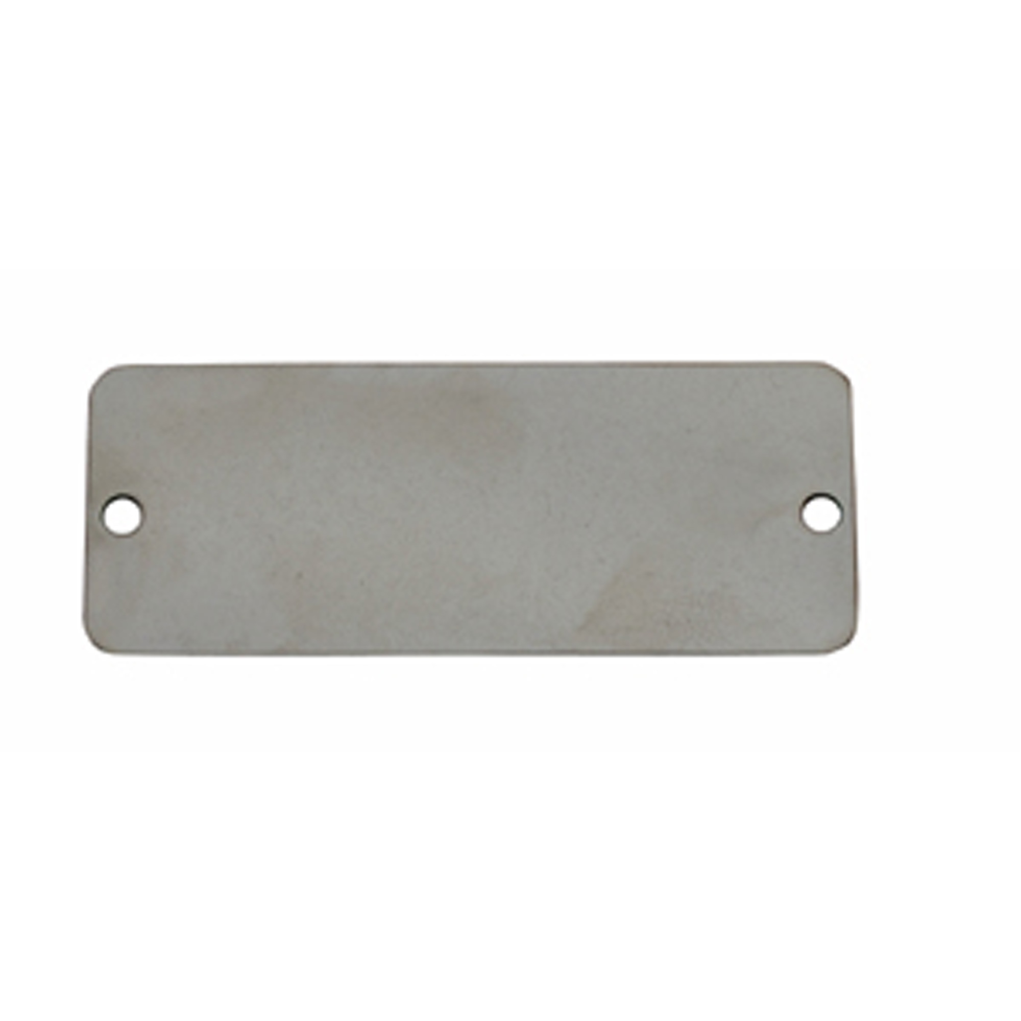 Cox Hardware and Lumber - Blank Rectangular Brass Tag (Sizes)