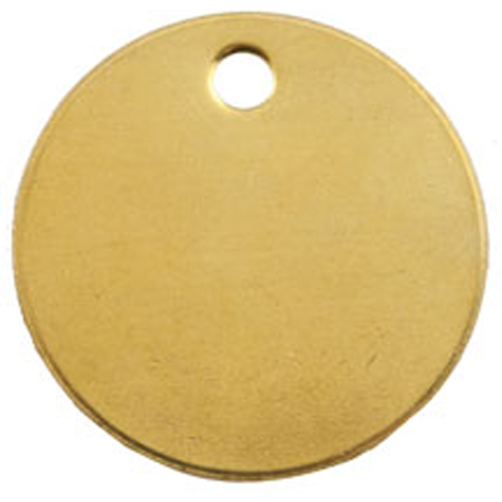CH Hanson 418221000 BRASS ROUND TAG 1000 PC ToolDiscounter