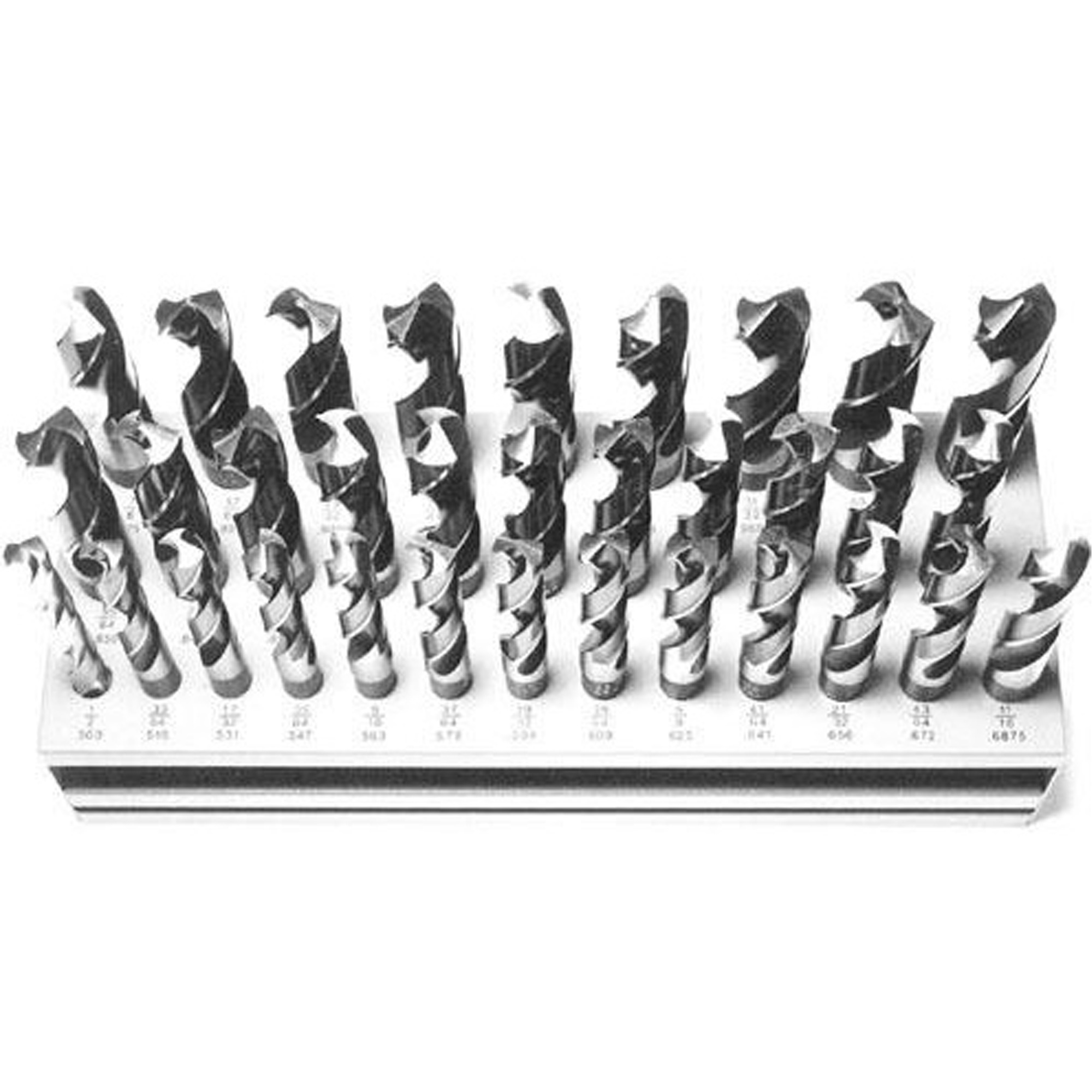 Drill America D/A833SDSET 33 Pc Hss Drill Bit Set, 1/2 1 Inch