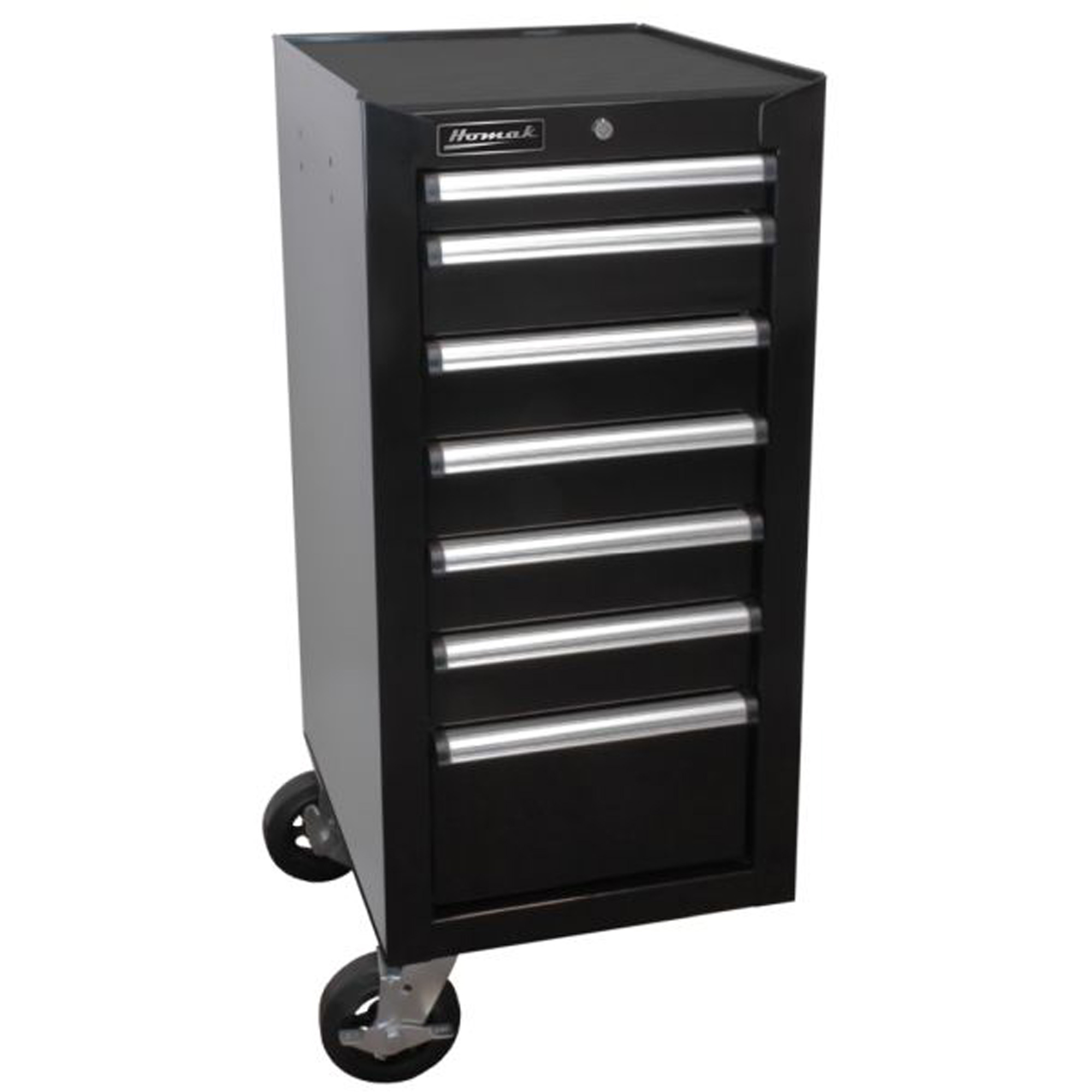 Homak 7 store drawer tool cart