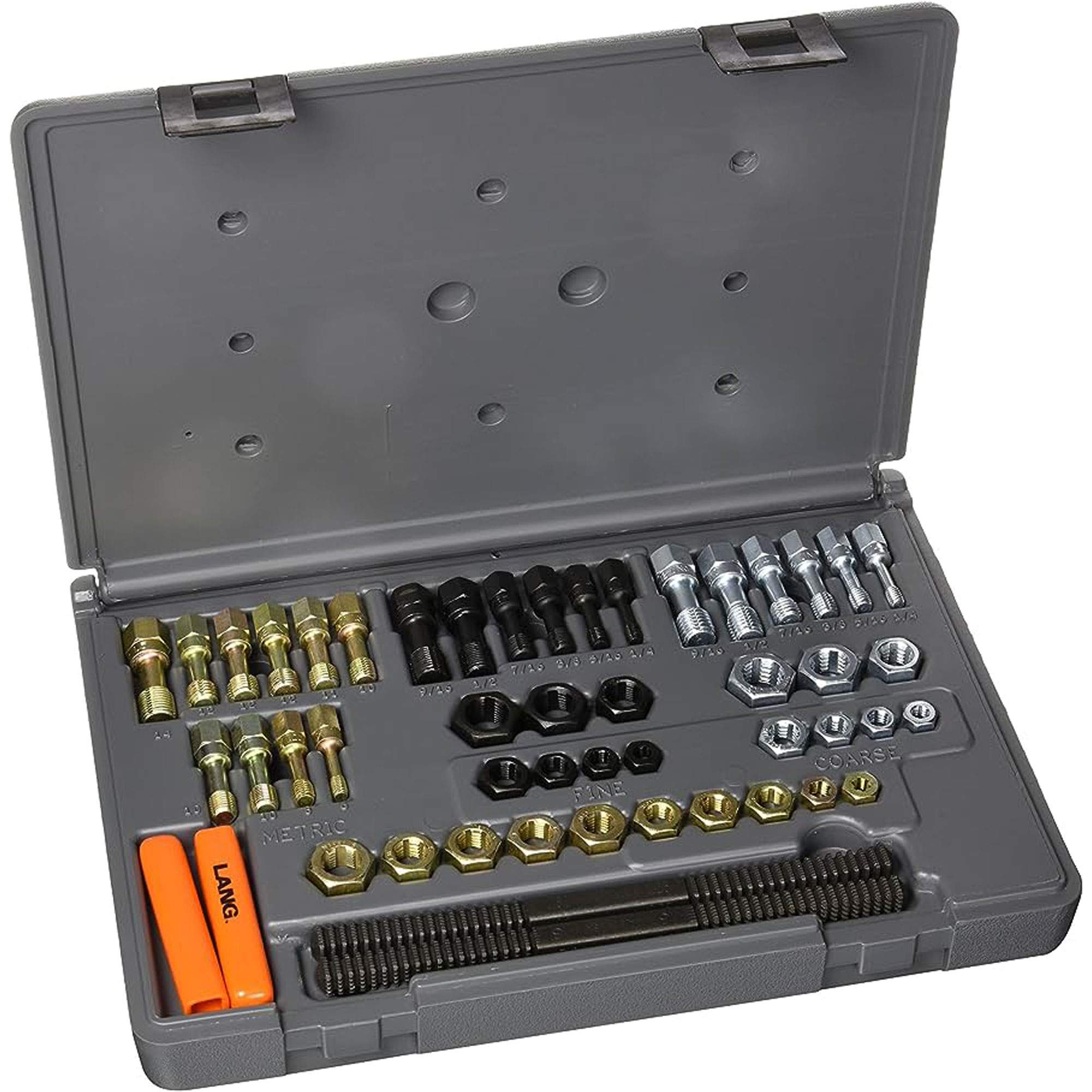 Kastar Hand Tools 971 48 PC THREAD RESTORER KIT FRACTIONAL & METRIC