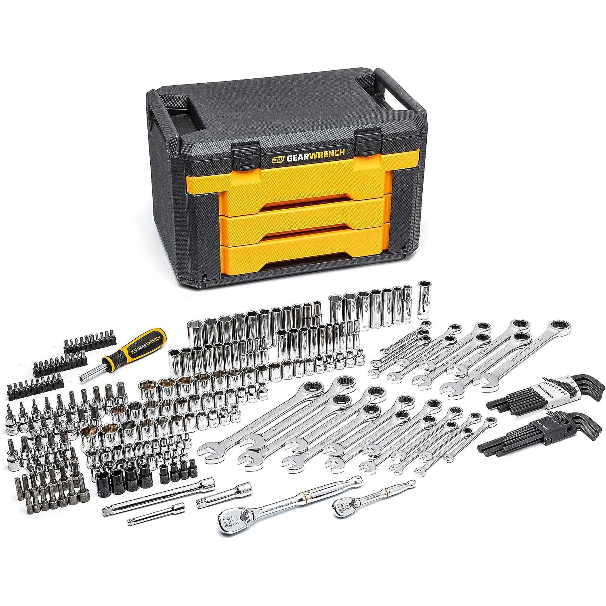 GearWrench 80944 232 Pc. Mechanics Tool Set ToolDiscounter