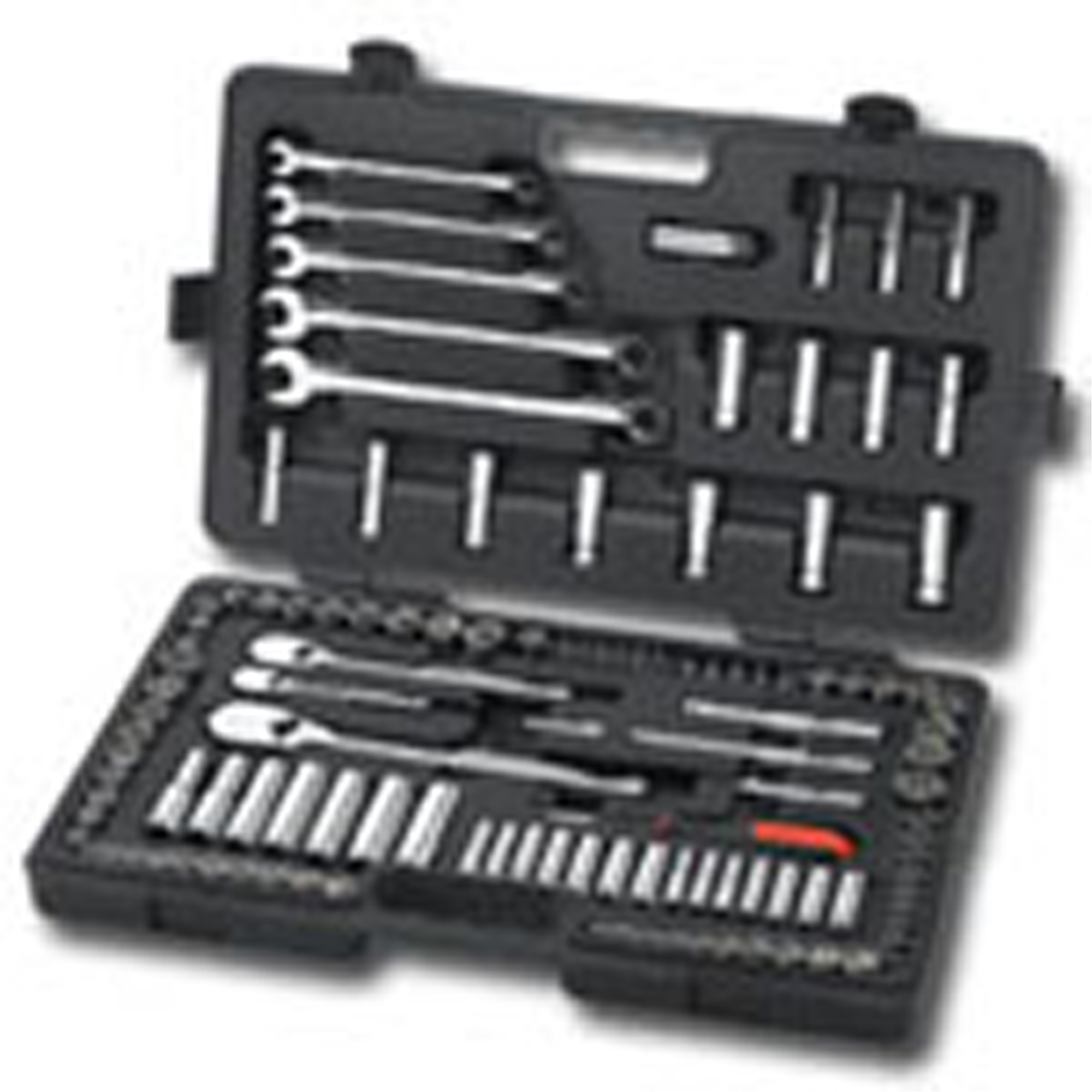 GearWrench 83001D 118 PC SAE/METRIC 6, 12 POINT SCKT SET 1/4, 3/8, 1