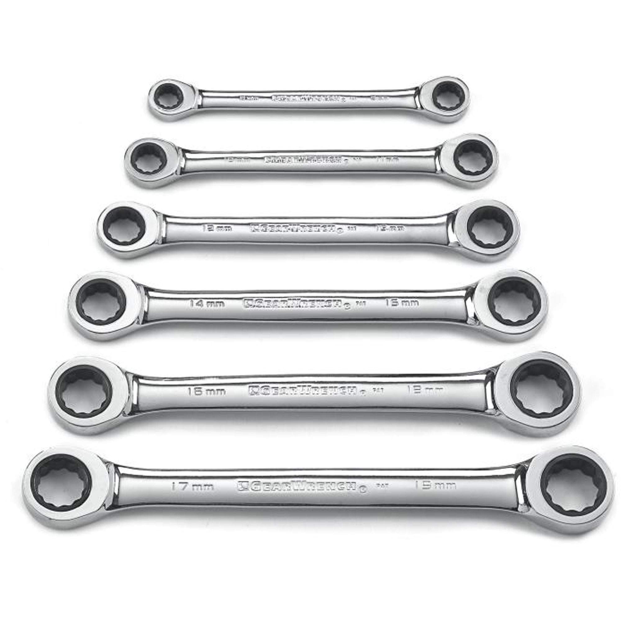 GearWrench 9260 Gear Wrench Set, Double Box, 6 Piece ToolDiscounter