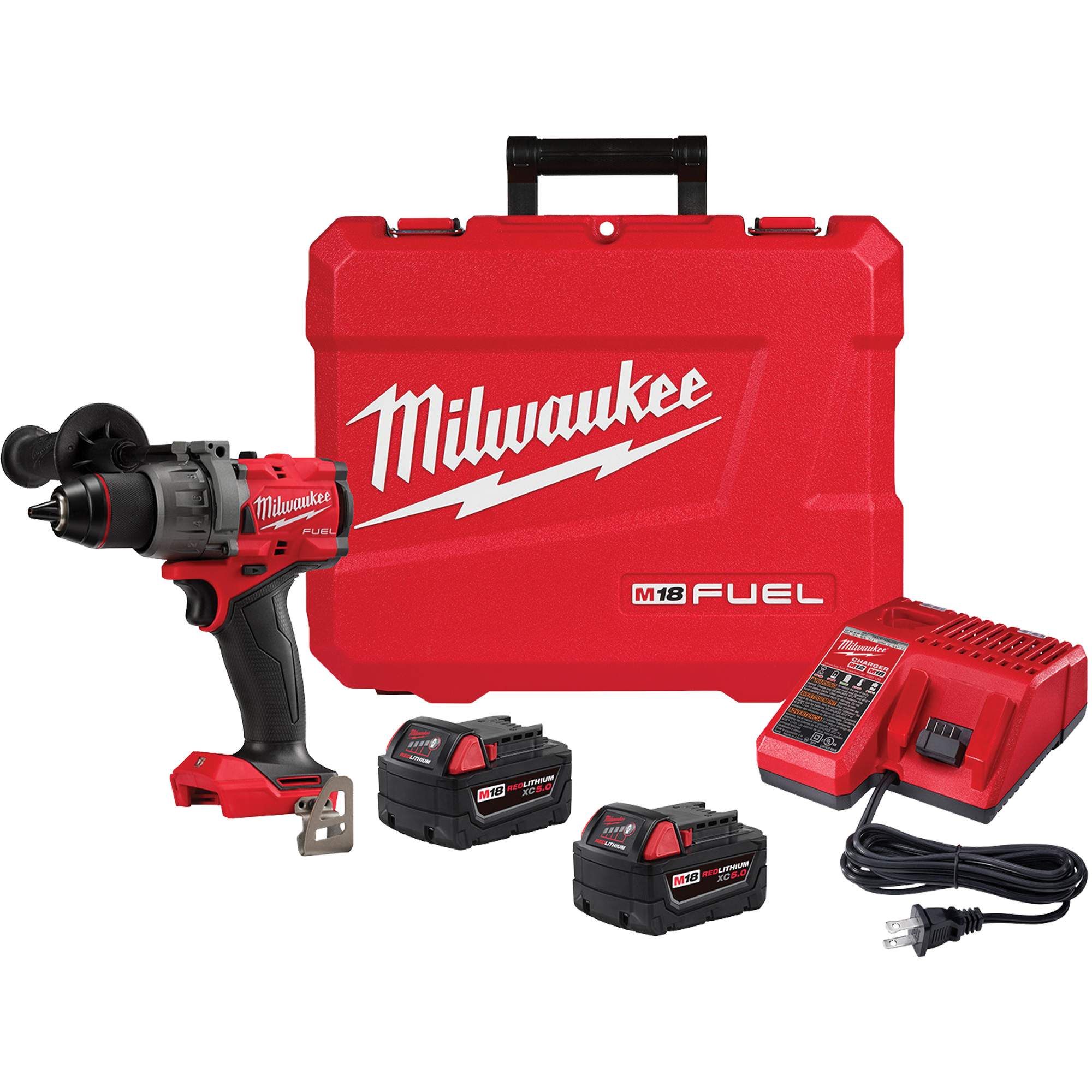 Milwaukee ML2904-22 M18 Fuel Hammer Drill/Driver Kit | ToolDiscounter