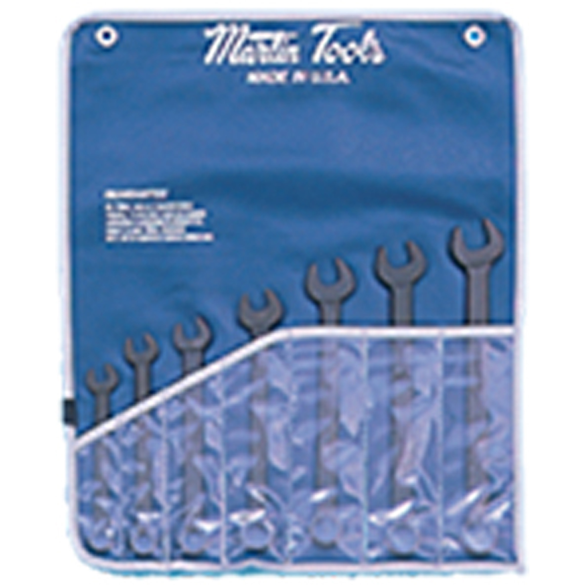 Martin Tools CB7K 7Pc Combination Wrench Set Fractional, Black ToolDiscounter