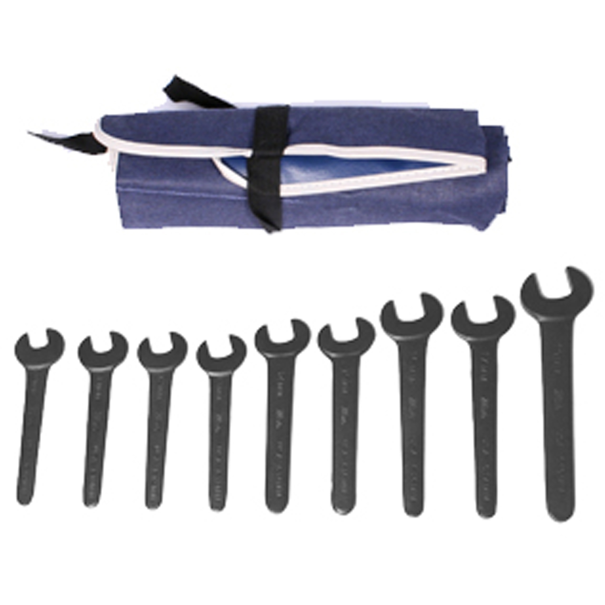 Martin Tools CN9KM 9Pc Check Nut Wrench Set Metric, Black