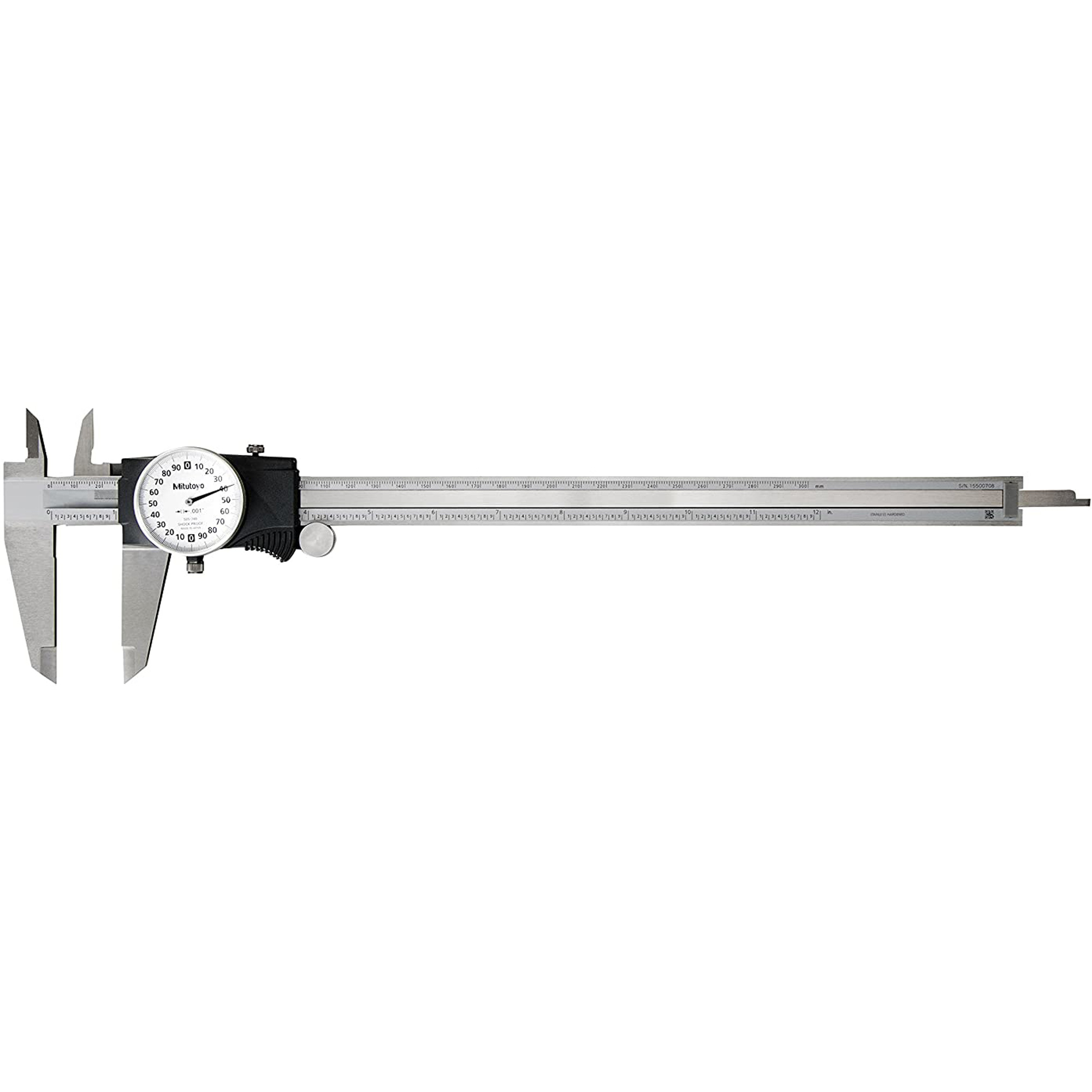 Mitutoyo 505720 Dial Calipers 12 Inch ToolDiscounter