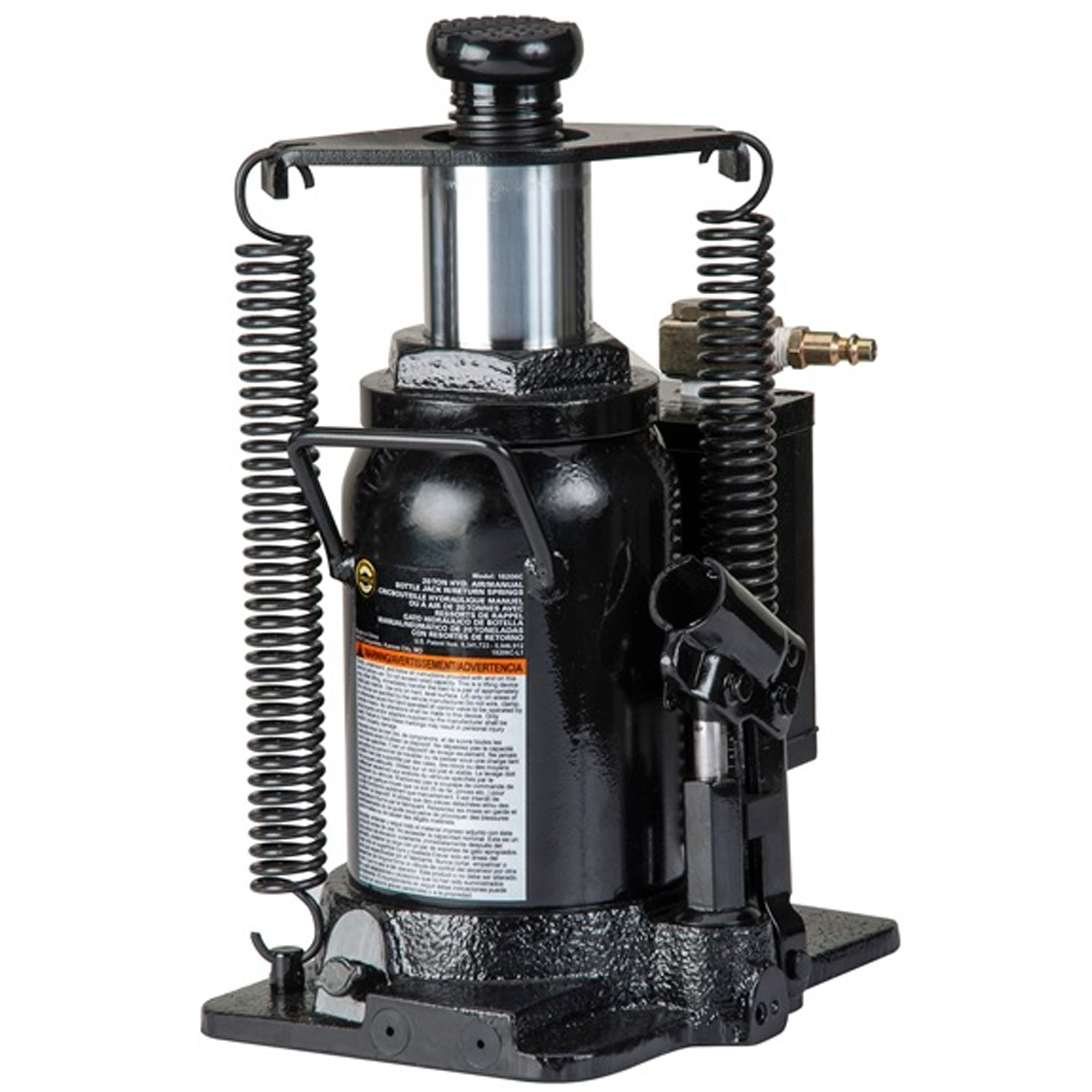 Omega Lift 18206C Bottle Jack, Air Actuated, 20 Ton ToolDiscounter