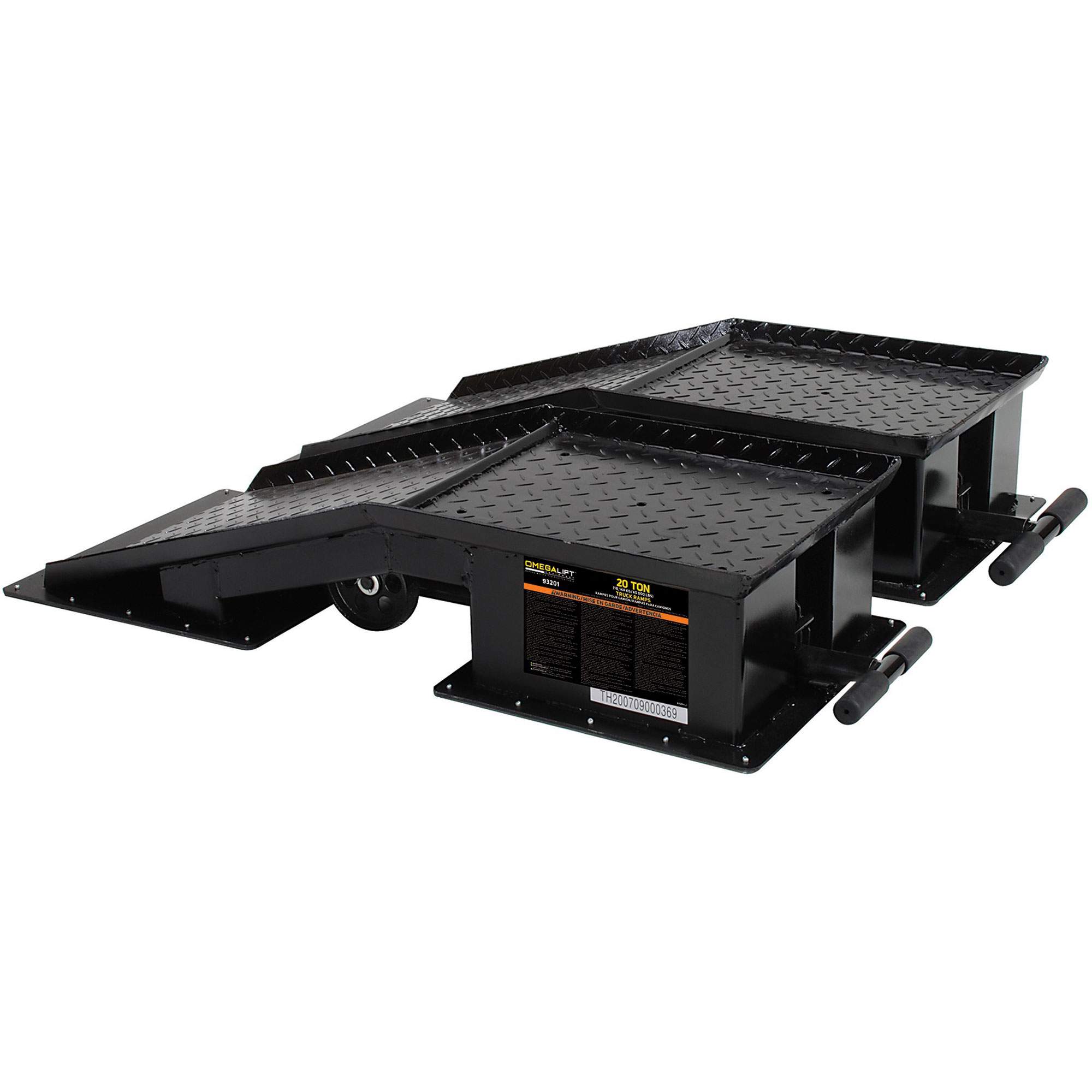 Omega Lift 93201 Truck Ramps, Pair, Wide, 20 Ton ToolDiscounter