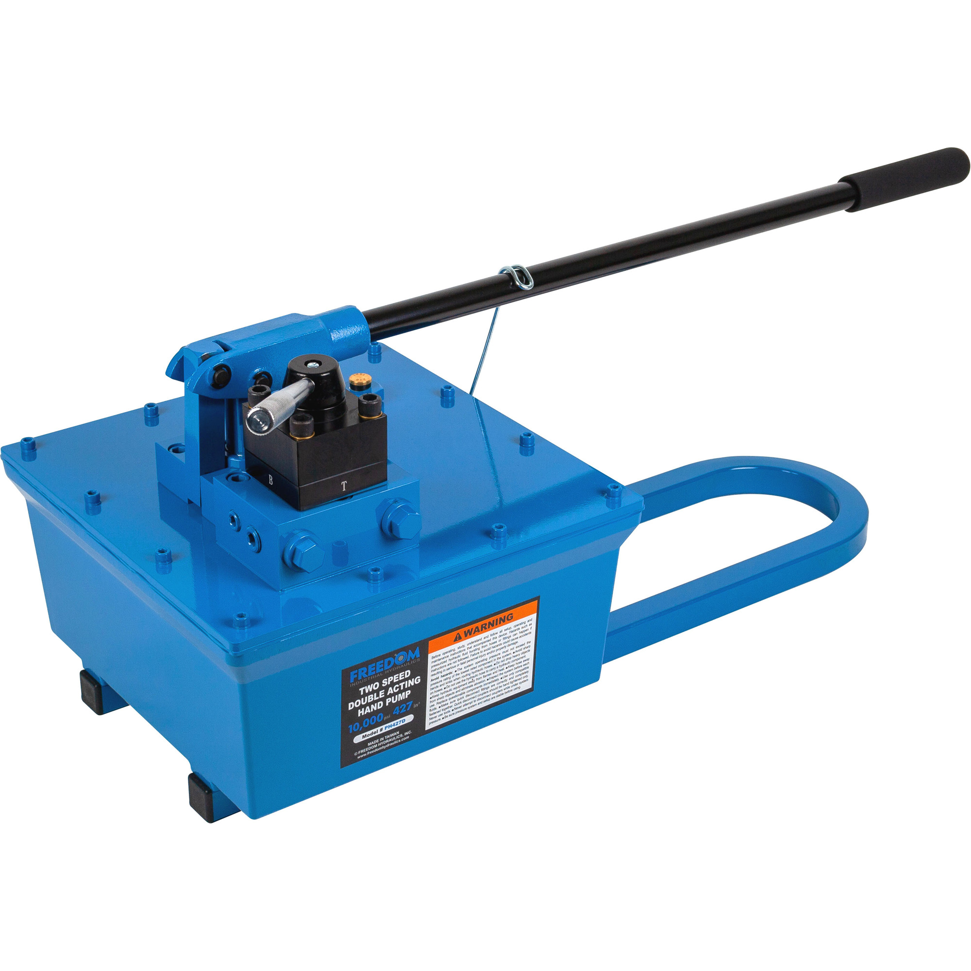 FREEDOM HYDRAULICS PH427D 427 In3 10,000 PSI Two Speed Hand Pump