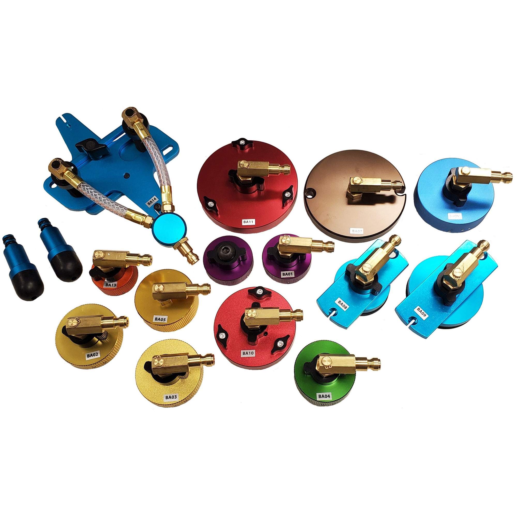 Car Certified Tools BAKIT01 Brake Bleeder Master Adapter Kit