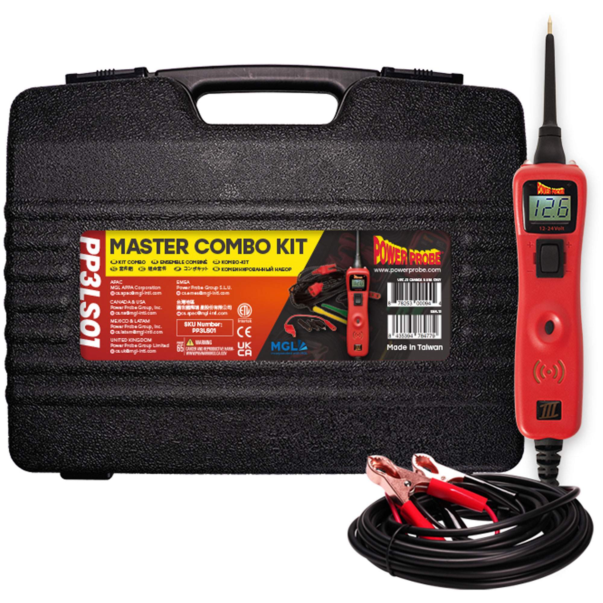 Power Probe PP3LS01 Power Probe III And 3 Lead Set Combo ToolDiscounter