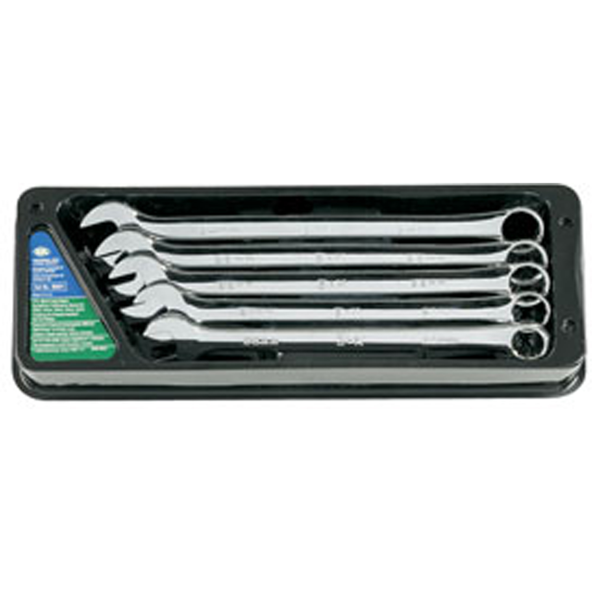 SK Hand Tool 86041 Wrench Set, Combination, 5 Piece, Metric