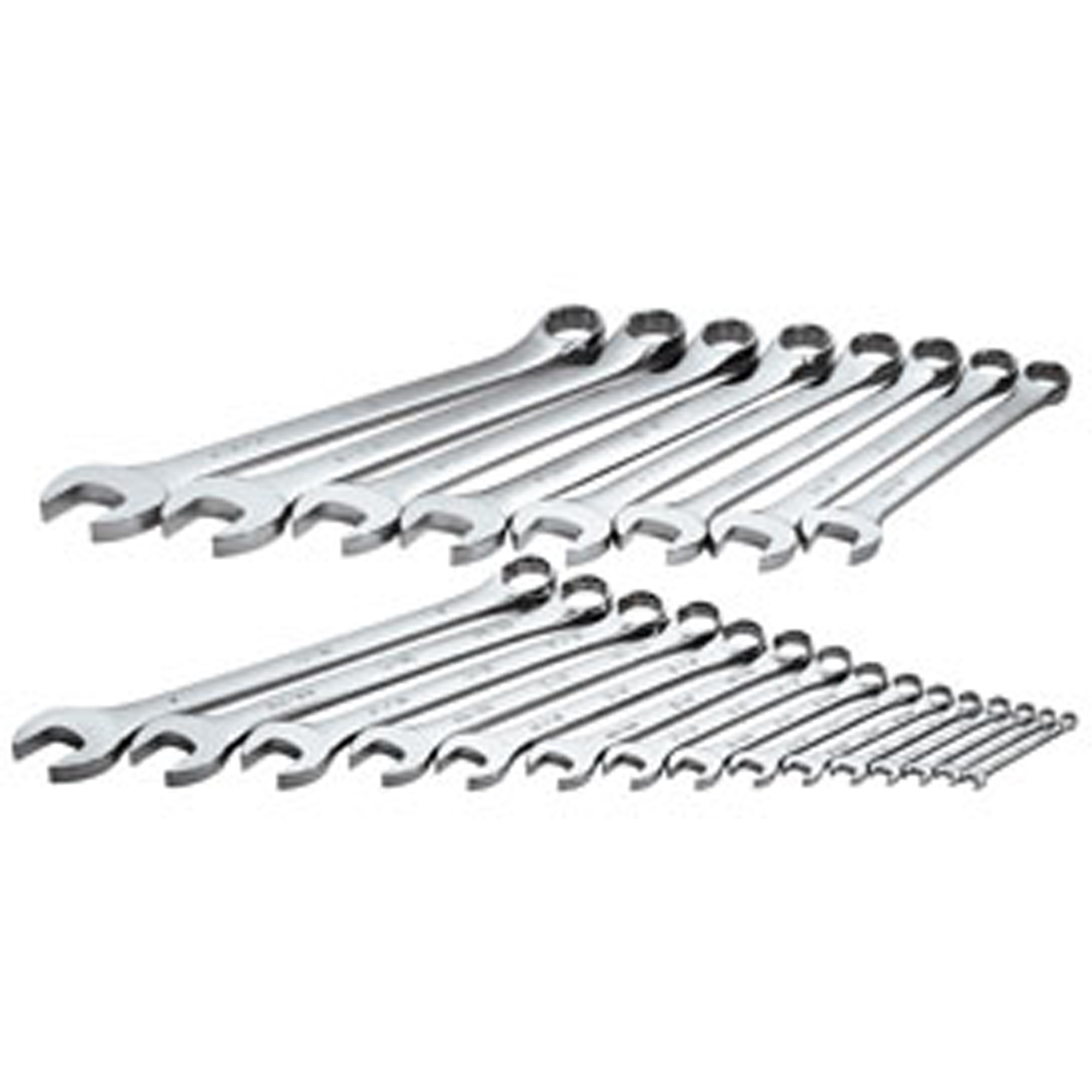 SK Hand Tool 86043 Wrench Set, Combination, 12 Pt, 23 Pc, 1/4 1 1/2