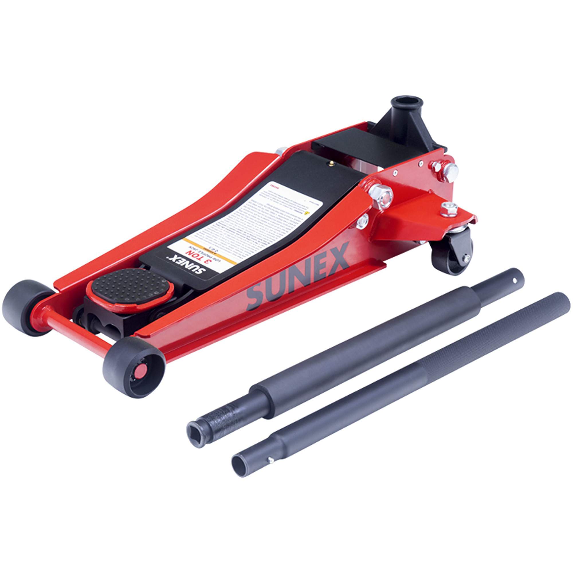 Sunex 6603SJ 3-Ton Low Profile Steel Floor Jack | ToolDiscounter