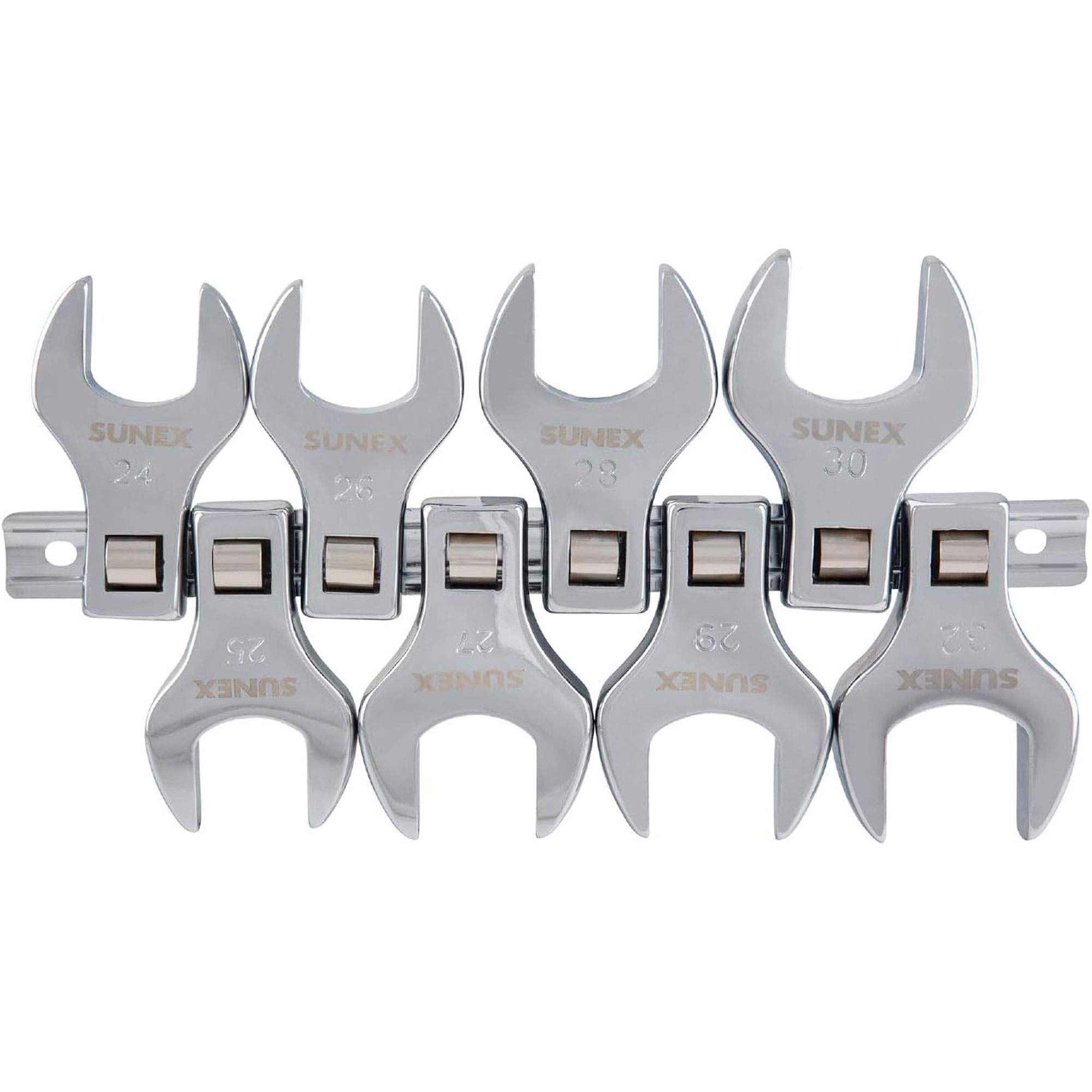 小物 TA Sunex 9730A 8-Piece Jumbo Metric Crowfoot Wrench Set