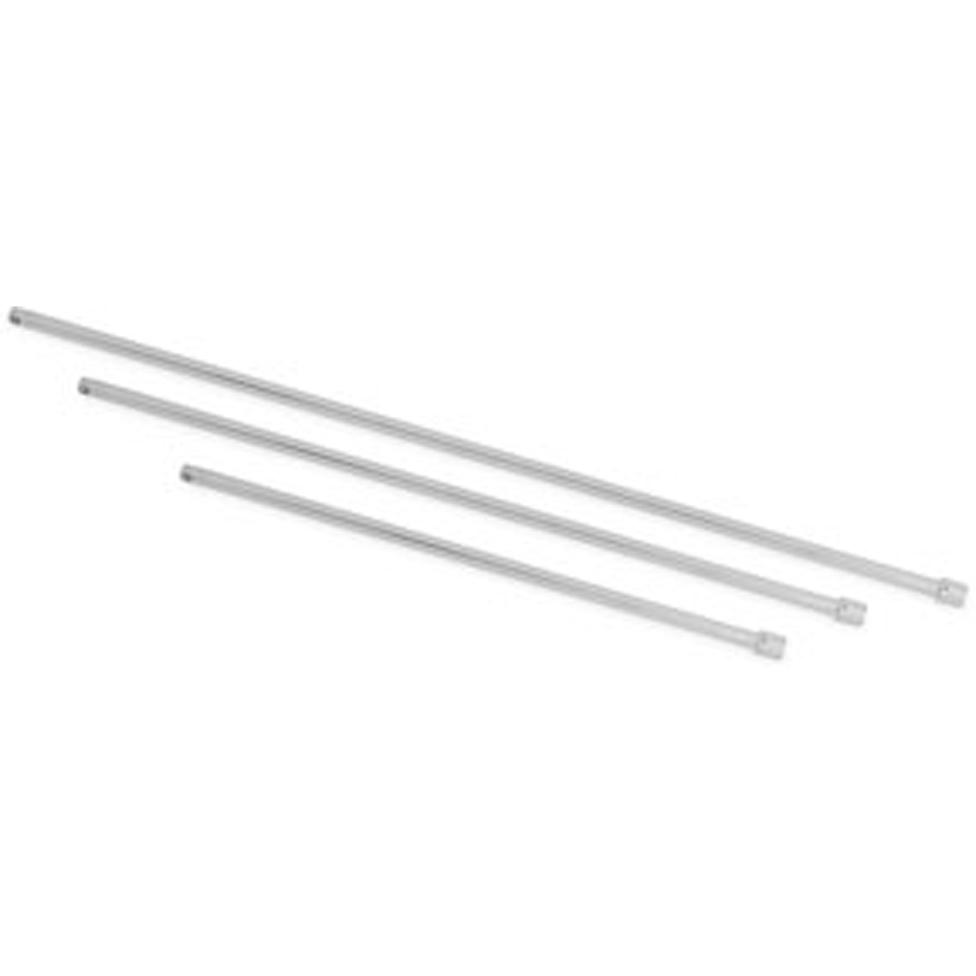 Titan 12079 3-Piece Extra Long 3/8" Drive Extension Bar Set - 18", 24", 30" Chrome Extensions